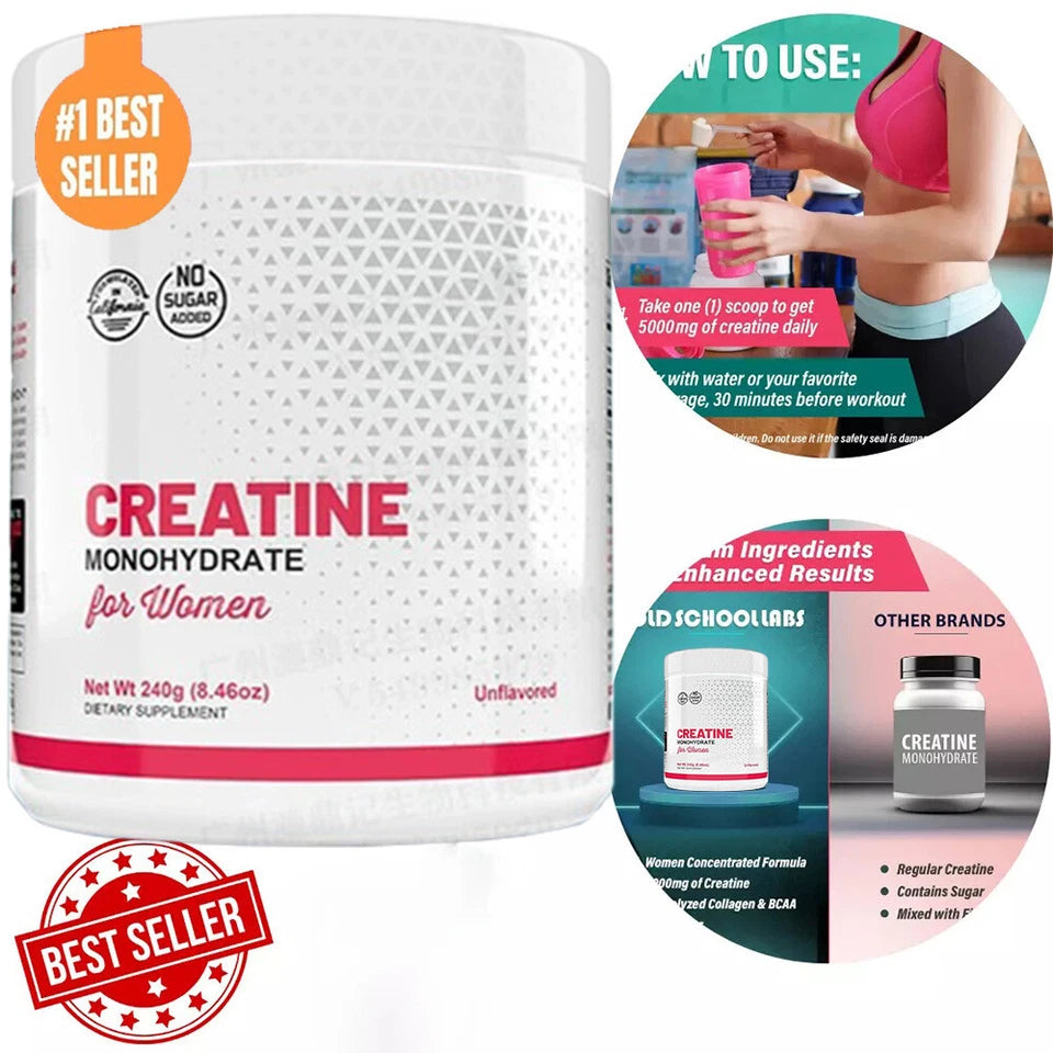Creatine Aumenta Glúteos y Piernas