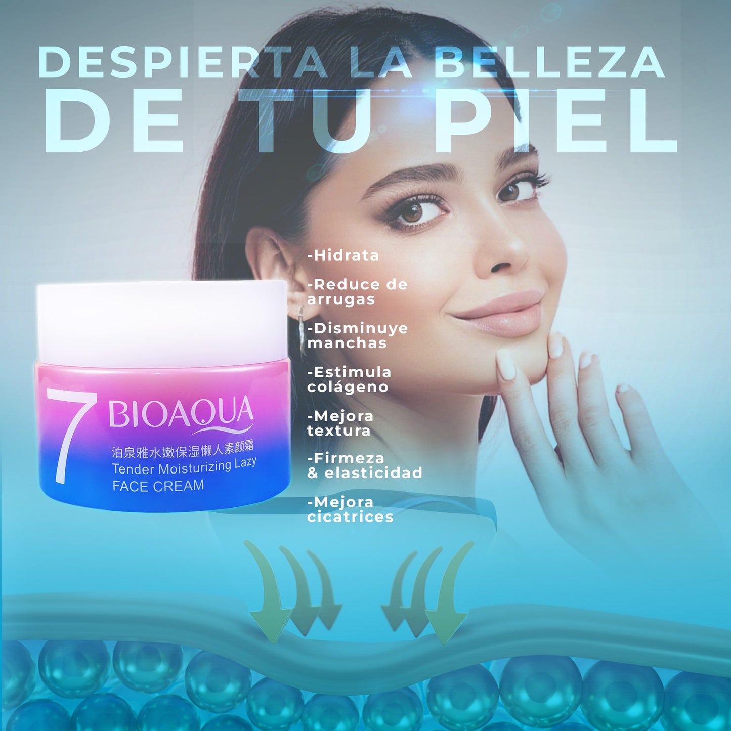 CREMA ACLARANTE 7 BENEFICIOS