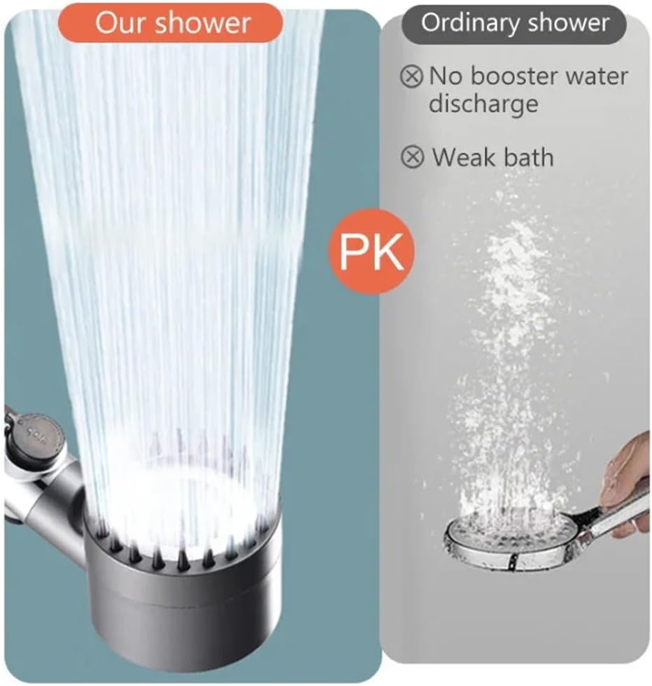 🚿DUCHA ALTA PRESIÓN - POTENTE Y AHORRADORA💧