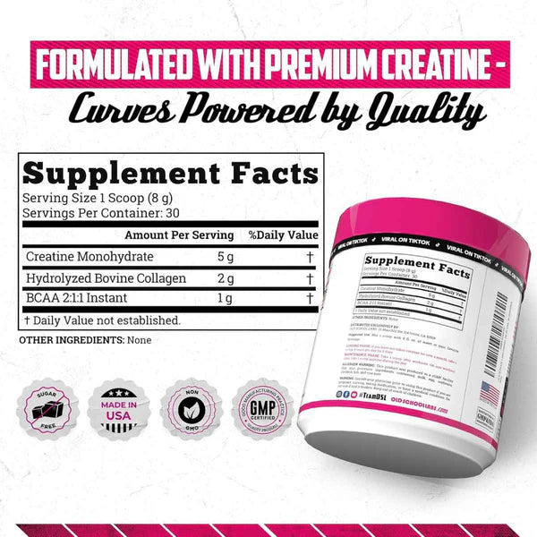 Creatine Aumenta Glúteos y Piernas