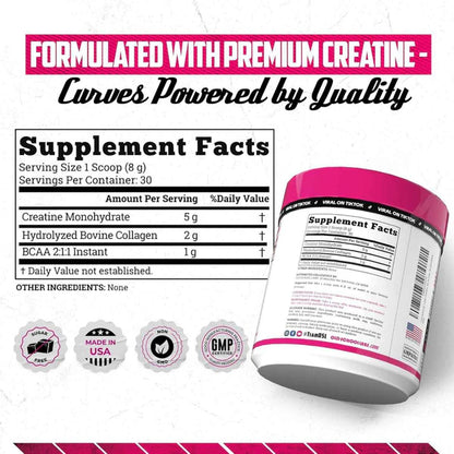 Creatine Aumenta Glúteos y Piernas