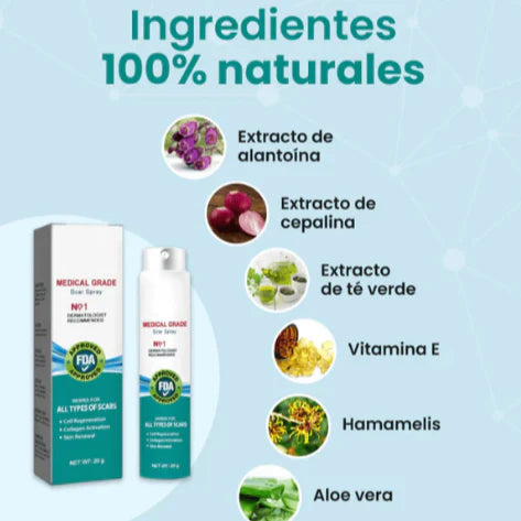 SPRAY PARA CICATRICES Y ESTRÍAS🔬🌟