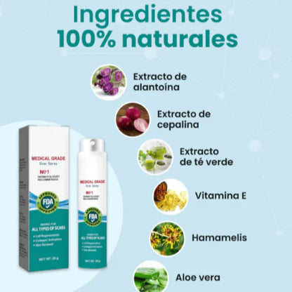 SPRAY PARA CICATRICES Y ESTRÍAS🔬🌟
