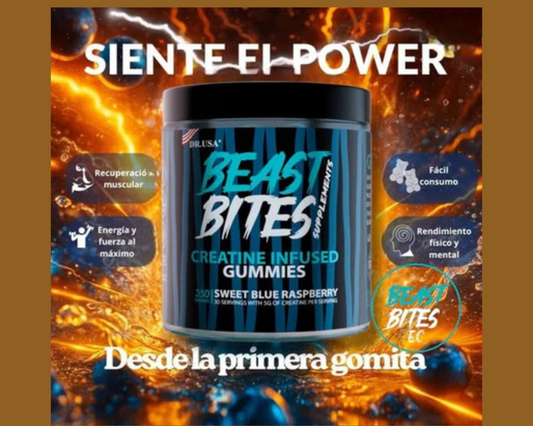 🔥GOMITAS DE CREATINA MONOHIDRATADAS| BEATS BITES™