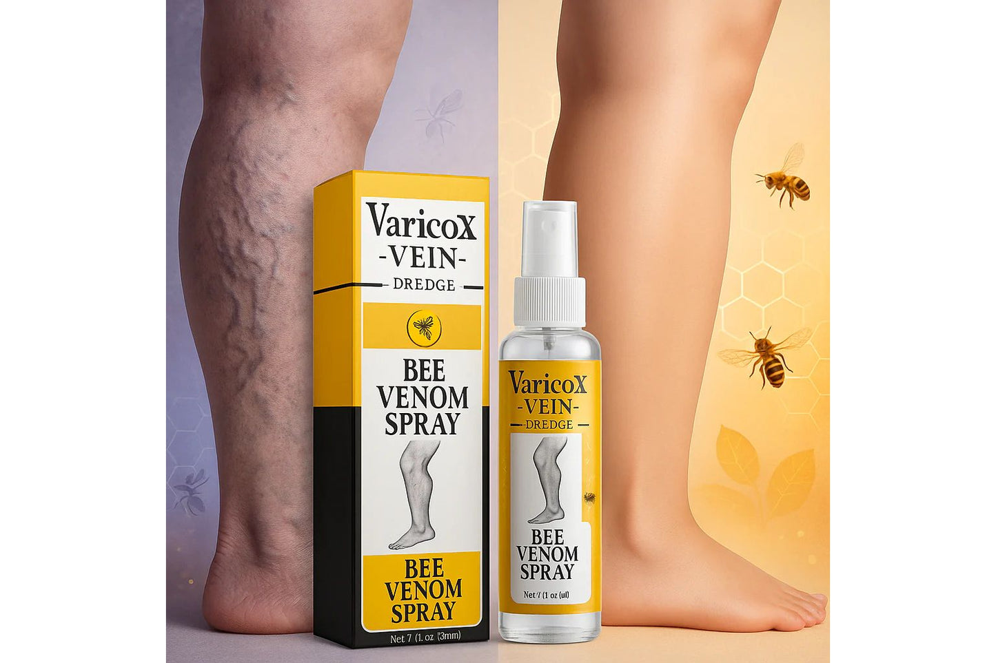 🐝SPRAY VARICOX VEIN - PARA VÁRICES CON VENENO DE ABEJA
