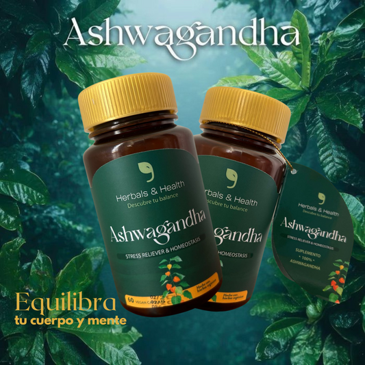 🧘🏽‍♂️MENOS ESTRÉS, MÁS ENFOQUE💡 - RECUPERA TU CALMA Y ENERGÍA CON LA ASHWAGANDHA ORIGINAL ®️🌿 EL SECRETO NATURAL DEL EQUILIBRIO⚖️