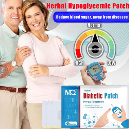 🩹DIABETIC PARCH - 6 PARCHES PARA REGULAR DIABETES - 100% NATURAL🌿