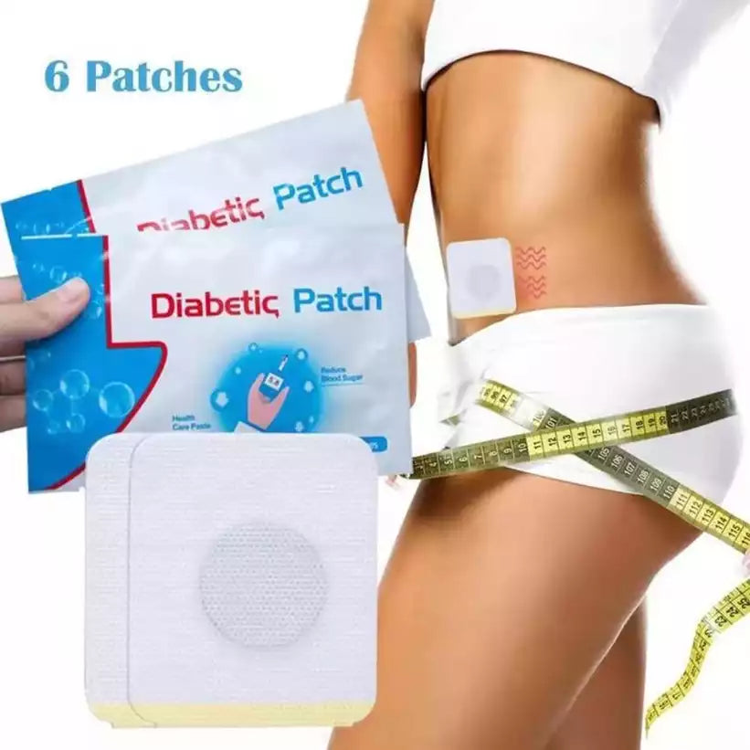 🩹DIABETIC PARCH - 6 PARCHES PARA REGULAR DIABETES - 100% NATURAL🌿